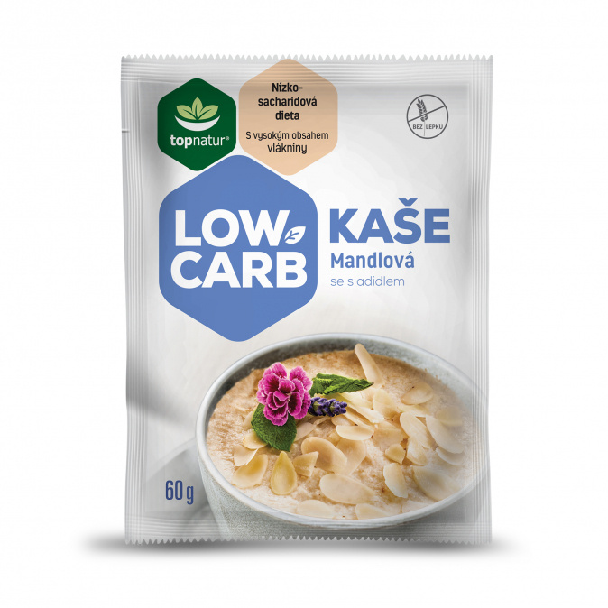 LOW CARB kaše mandlová Topnatur 60 g 